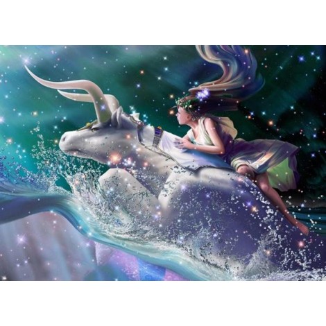 Taurus Zodiac - Diamond Painting Kit