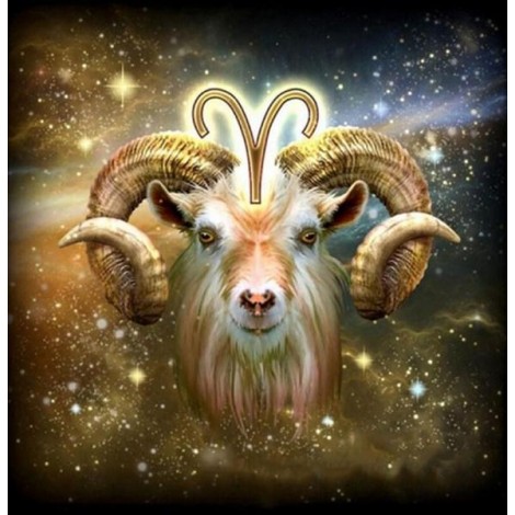 Zodiac Aries - Diamond Painting Kit