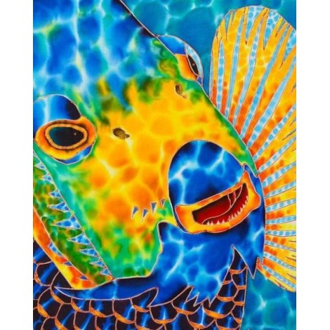 Sunshine Angelfish Diamond Painting