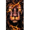 Strange Lion - Paint by Diamonds