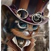 Stylish Cat Diamond Painting