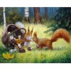 Squirrels Pair Painting Kit