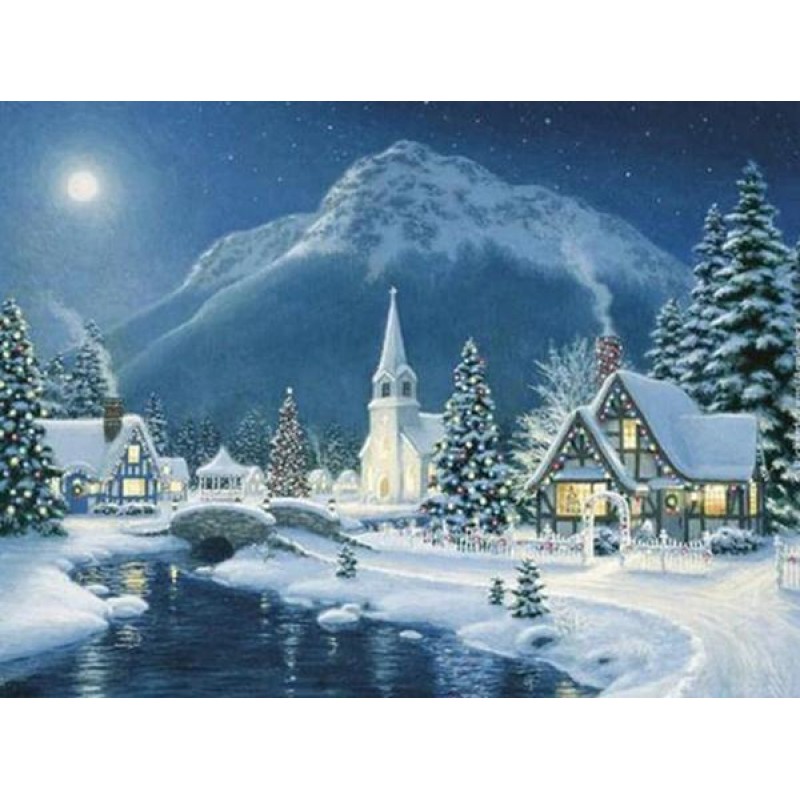Christmas Village - Paint...