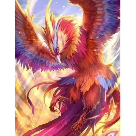 Mighty Phoenix Diamond Painting