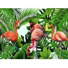 Flamingos & Green Plants Diamond Painting