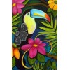 Toucan & Flowers