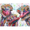 Colorful Ostrich Painting Kit