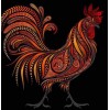 Rooster Artistic Painting